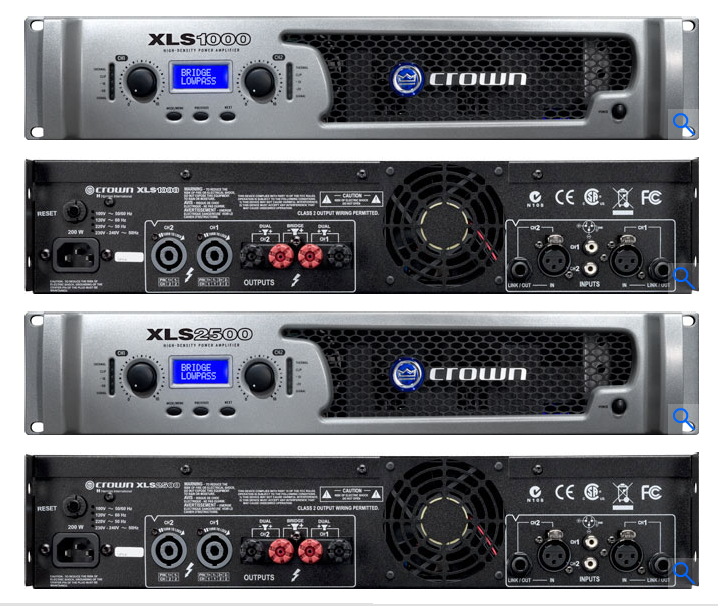 Crown XLS-2500 Power Amp | Pro Music