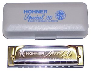 Hohner Special 20 Harmonica - Key of B Flat