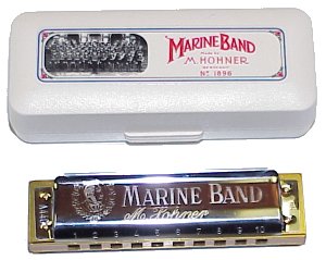 Hohner 1896 Marine Band Harmonica Key of G | Pro Music